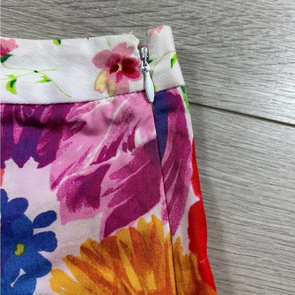 D&G Floral Print Knee Length Skirt - Picture 5 of 14
